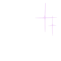 a purple cross with a black background